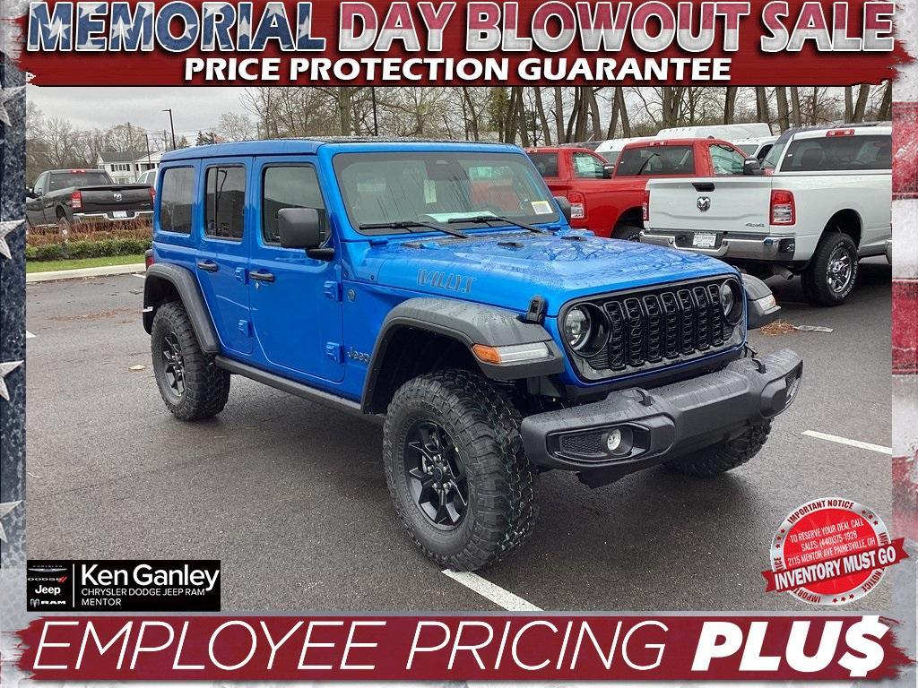 new 2025 Jeep Wrangler 4xe car, priced at $55,500