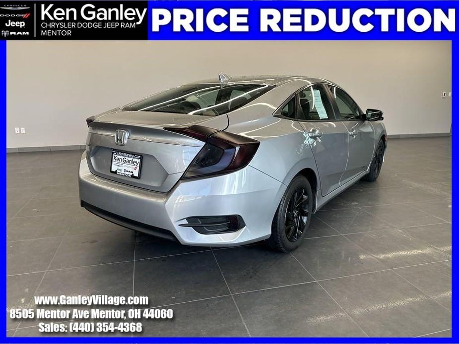 used 2017 Honda Civic car, priced at $14,402