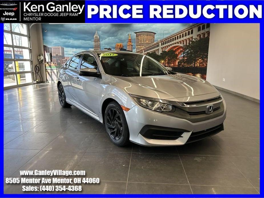 used 2017 Honda Civic car, priced at $14,402