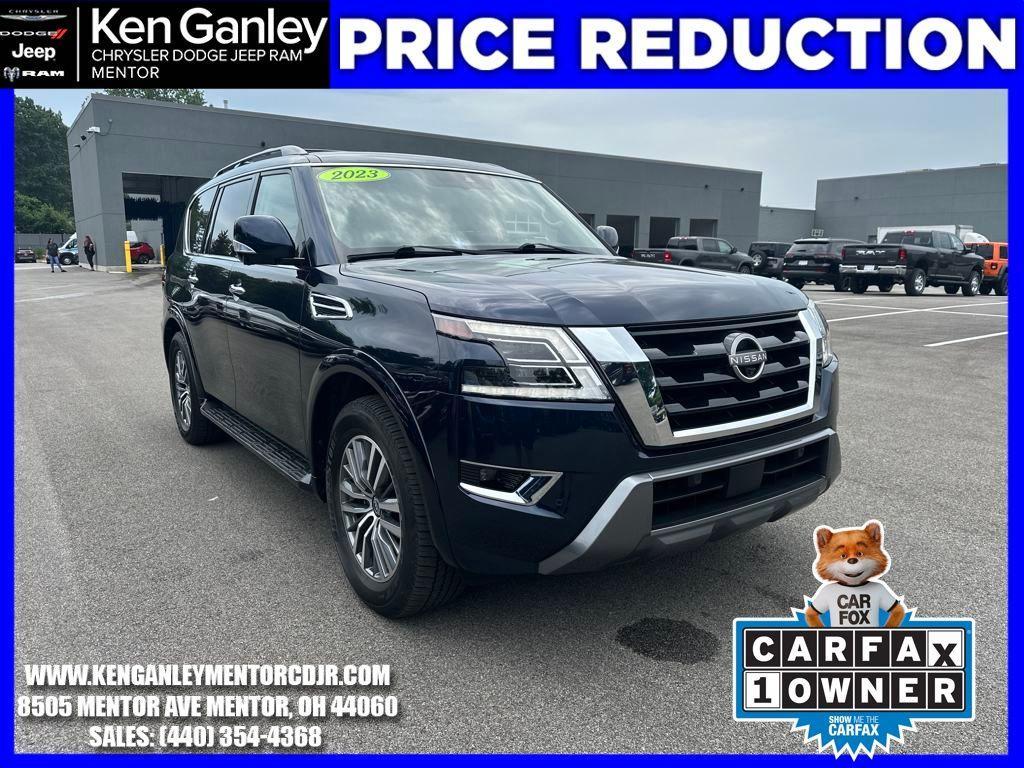 used 2023 Nissan Armada car, priced at $42,500