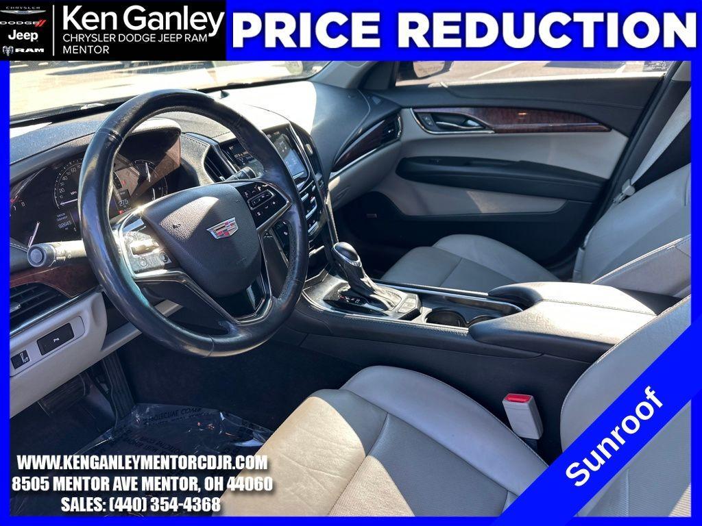 used 2017 Cadillac ATS car, priced at $12,900