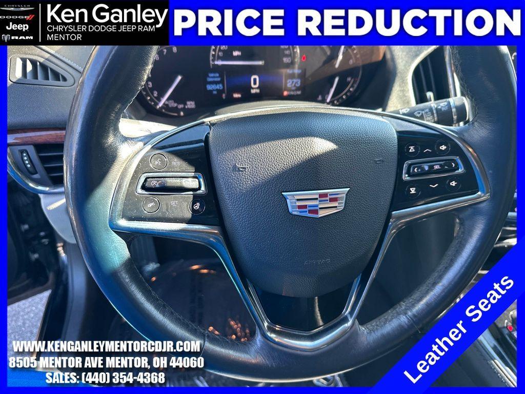 used 2017 Cadillac ATS car, priced at $12,900