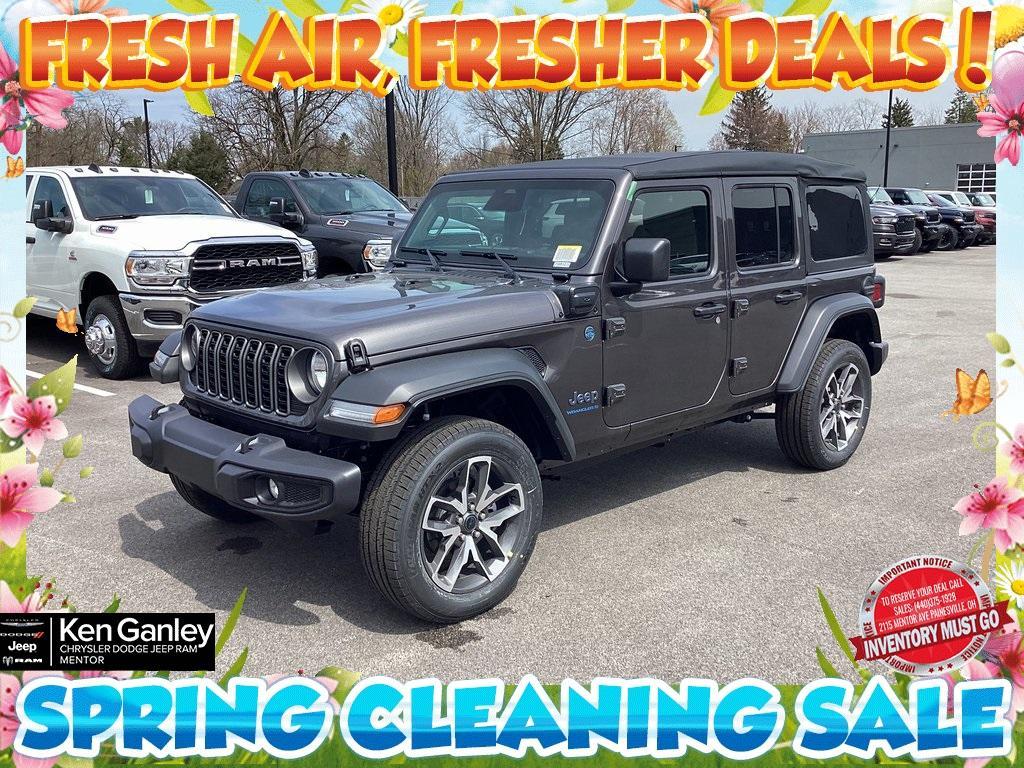 new 2025 Jeep Wrangler 4xe car, priced at $45,013