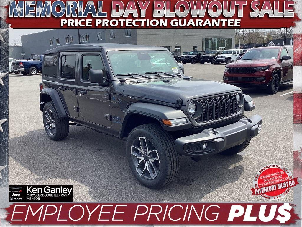 new 2025 Jeep Wrangler 4xe car, priced at $47,243