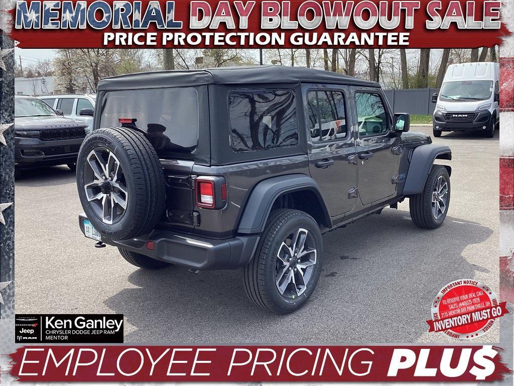 new 2025 Jeep Wrangler 4xe car, priced at $50,013