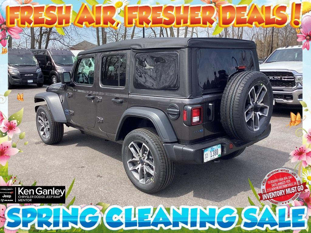 new 2025 Jeep Wrangler 4xe car, priced at $45,013
