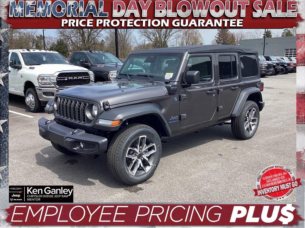 new 2025 Jeep Wrangler 4xe car, priced at $50,013