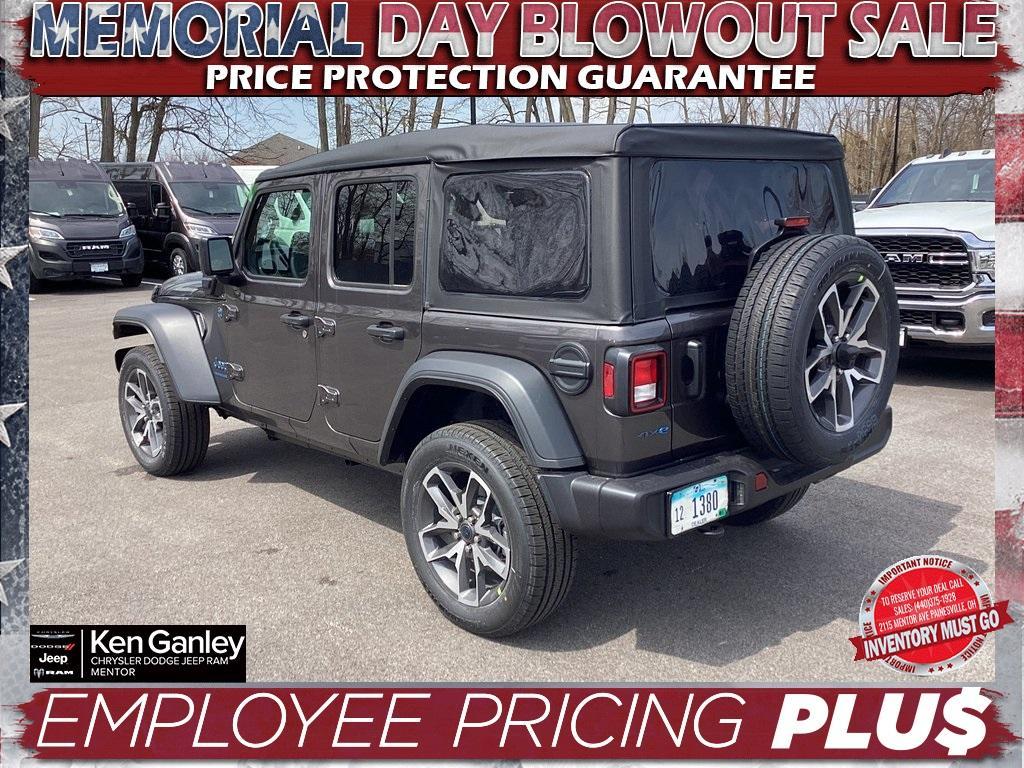 new 2025 Jeep Wrangler 4xe car, priced at $50,013
