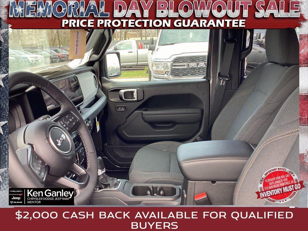 new 2025 Jeep Wrangler 4xe car, priced at $50,013