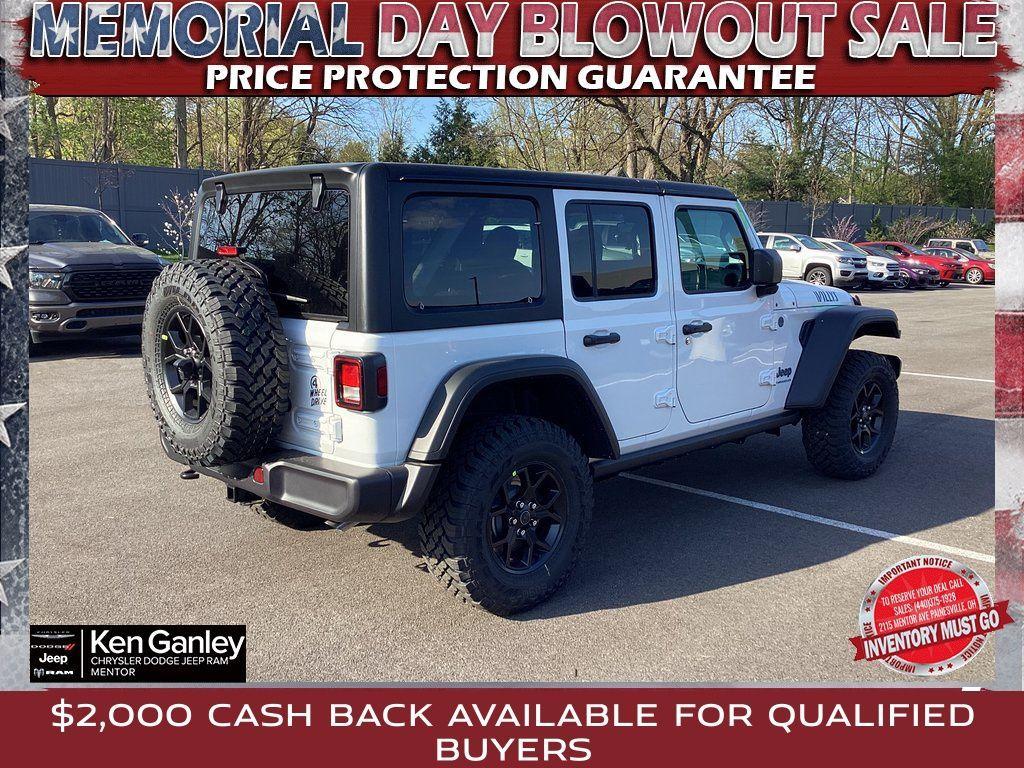 new 2025 Jeep Wrangler 4xe car, priced at $52,585