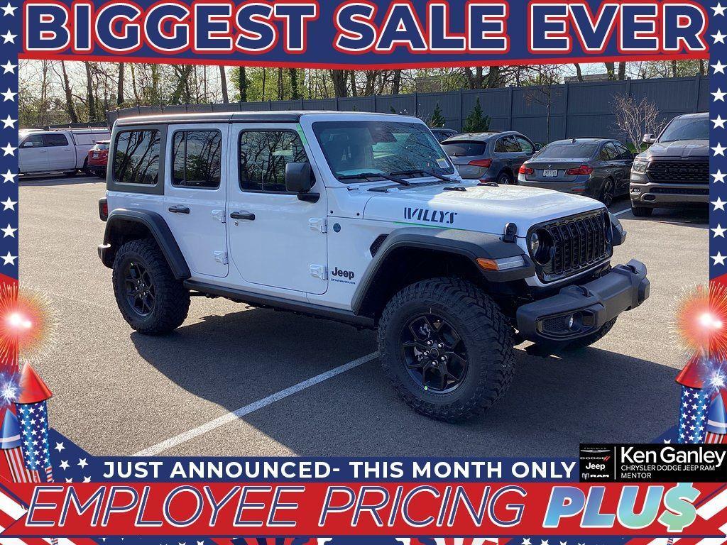 new 2025 Jeep Wrangler 4xe car, priced at $52,585