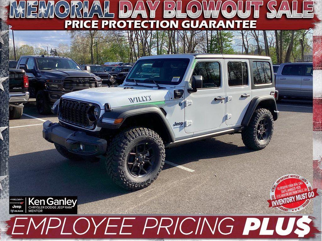 new 2025 Jeep Wrangler 4xe car, priced at $52,585