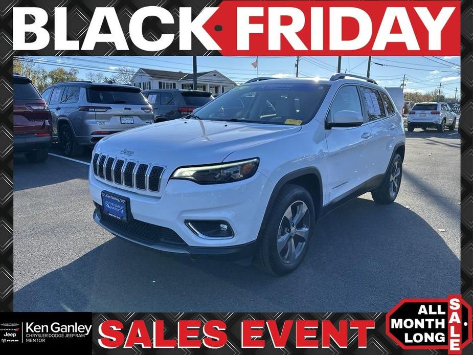 used 2019 Jeep Cherokee car, priced at $16,500