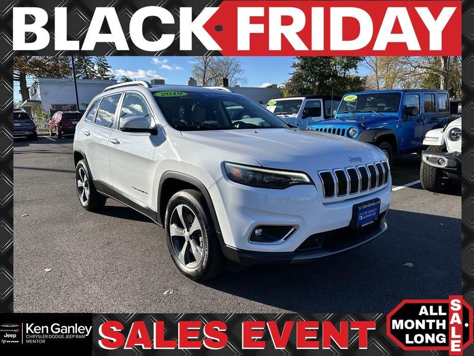 used 2019 Jeep Cherokee car, priced at $16,900