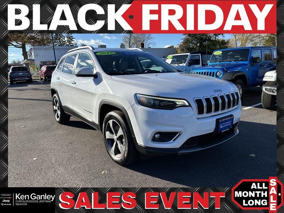 used 2019 Jeep Cherokee car, priced at $16,500