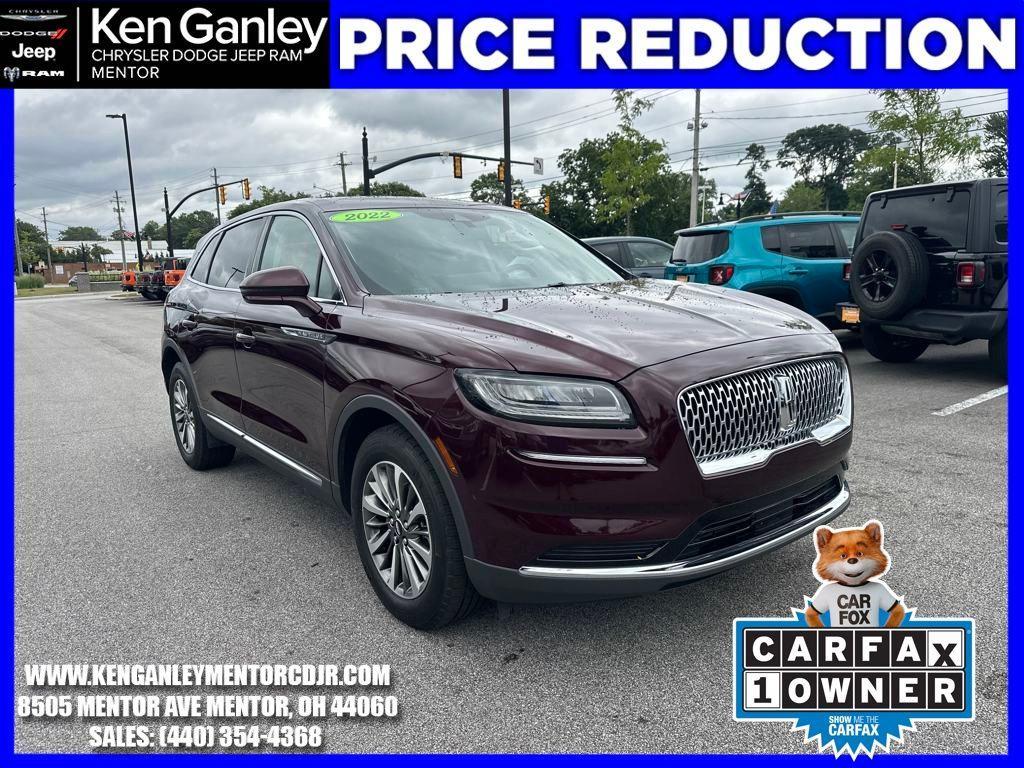 used 2022 Lincoln Nautilus car, priced at $32,800