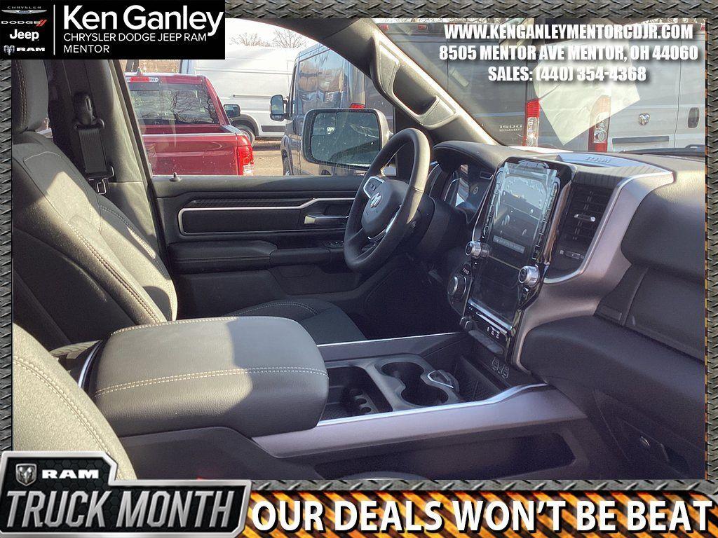 new 2025 Ram 1500 car, priced at $52,101