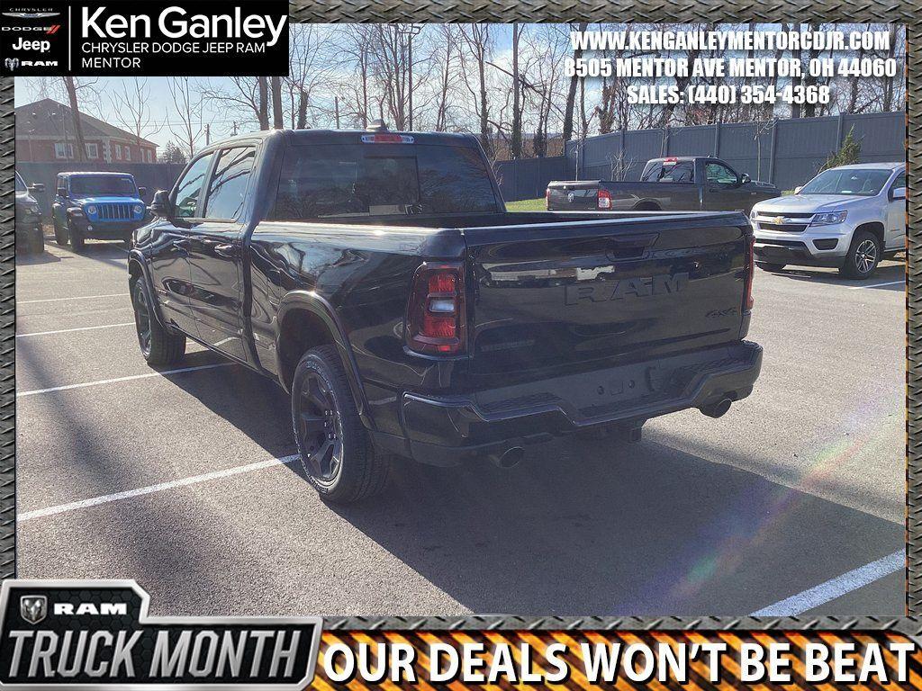 new 2025 Ram 1500 car, priced at $52,101