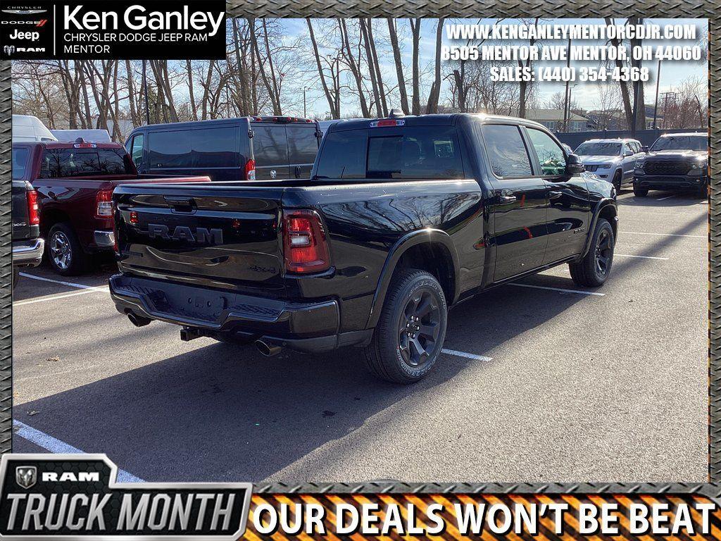 new 2025 Ram 1500 car, priced at $52,101