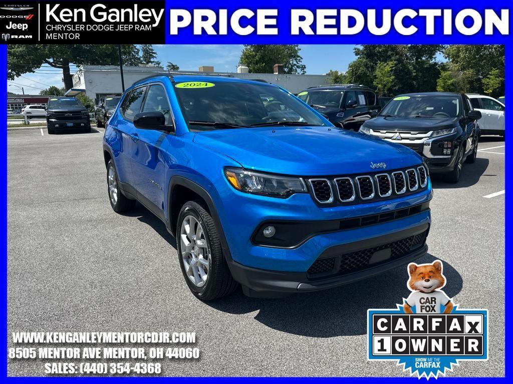 used 2024 Jeep Compass car, priced at $25,700