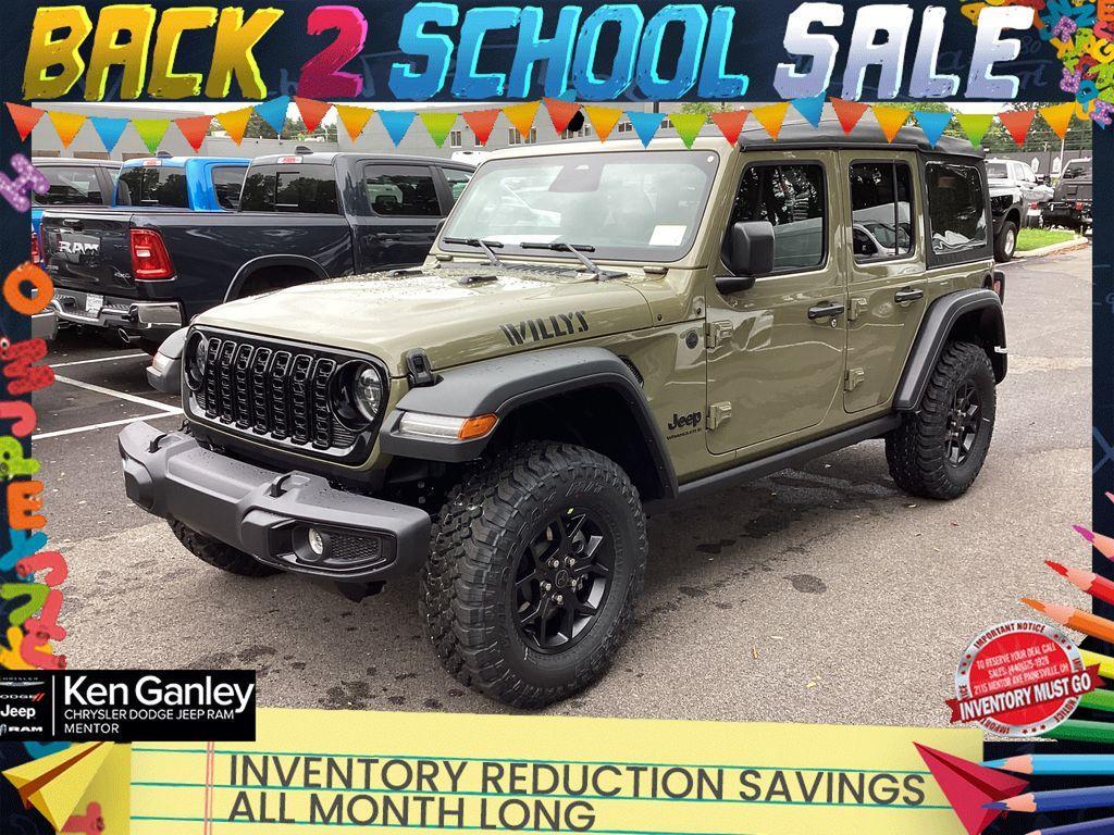 new 2025 Jeep Wrangler car, priced at $45,995