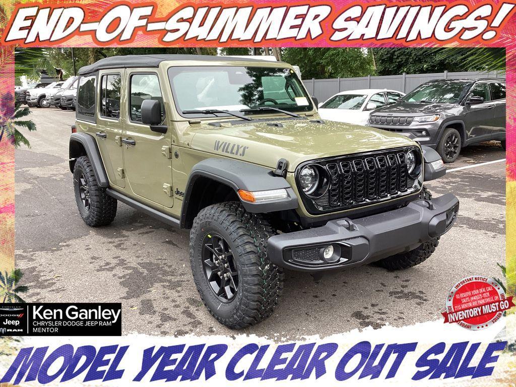 new 2025 Jeep Wrangler car, priced at $45,995