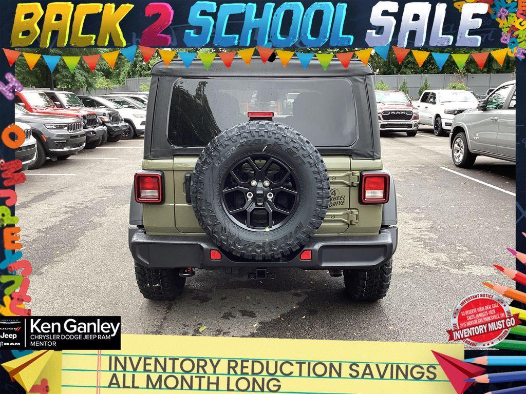 new 2025 Jeep Wrangler car, priced at $45,995