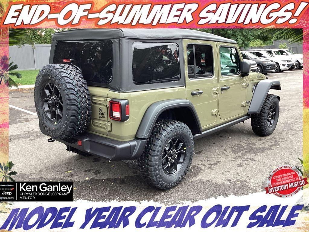 new 2025 Jeep Wrangler car, priced at $45,995