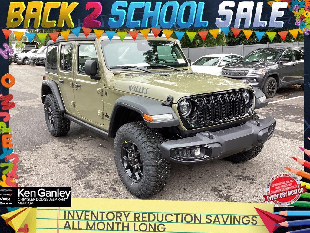 new 2025 Jeep Wrangler car, priced at $45,995