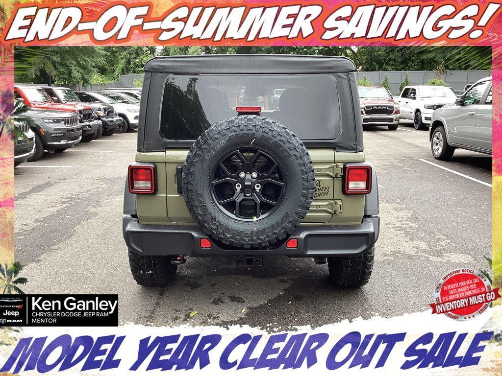 new 2025 Jeep Wrangler car, priced at $45,995