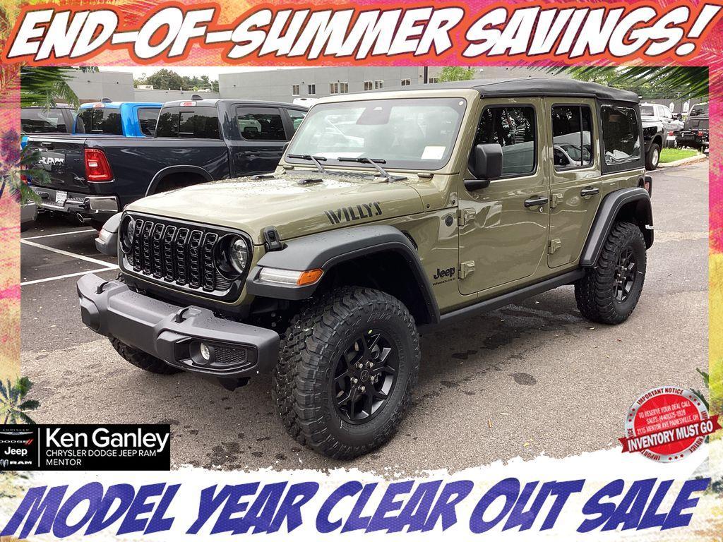 new 2025 Jeep Wrangler car, priced at $45,995