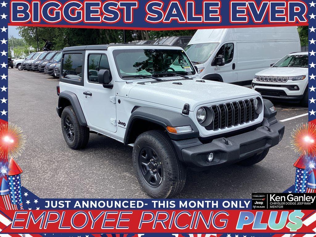 new 2025 Jeep Wrangler car, priced at $32,105