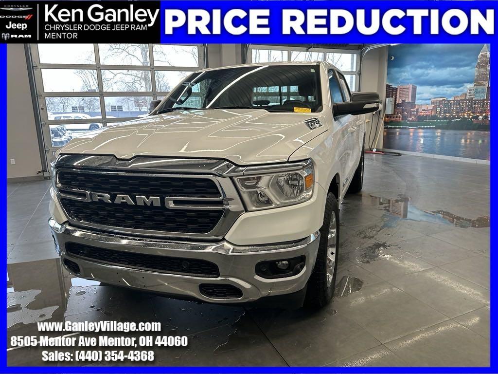 used 2022 Ram 1500 car, priced at $34,200