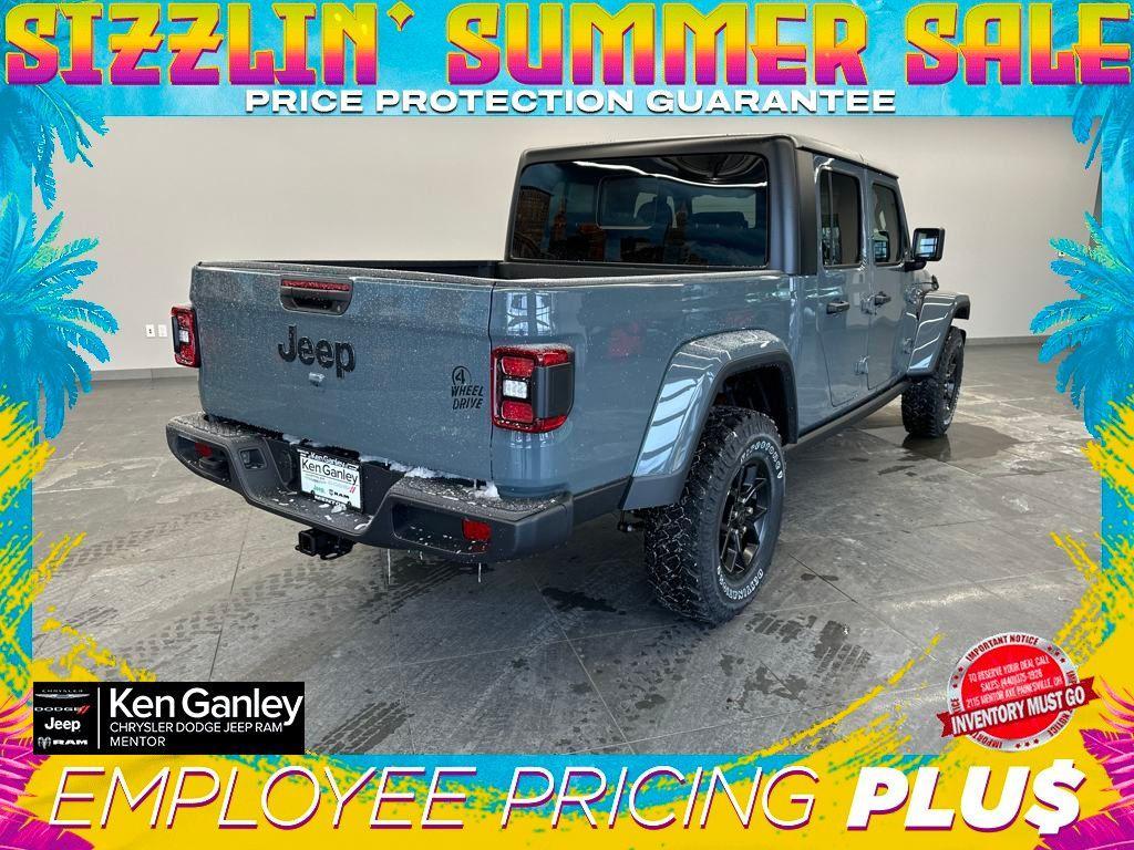 new 2025 Jeep Gladiator car, priced at $48,509