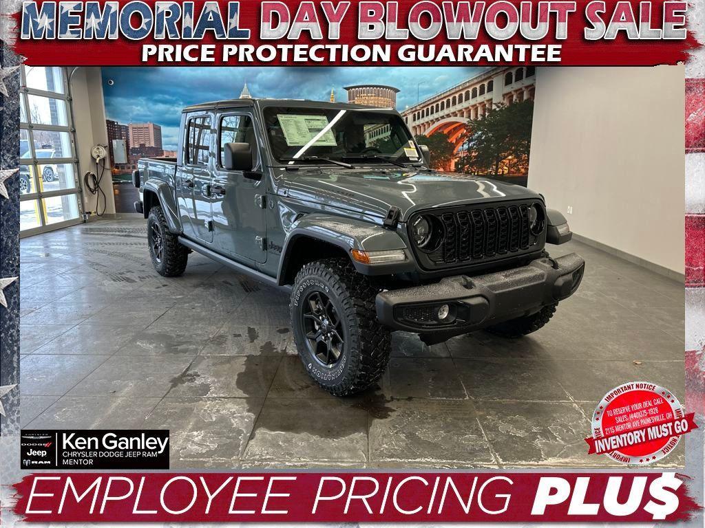 new 2025 Jeep Gladiator car, priced at $52,035