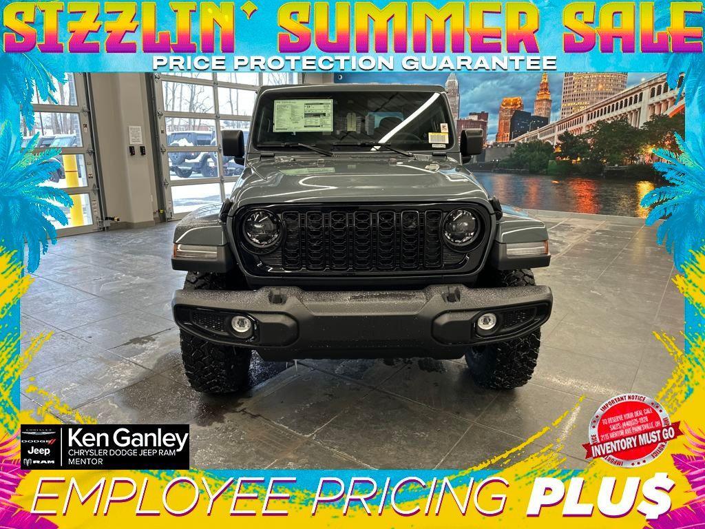 new 2025 Jeep Gladiator car, priced at $48,509