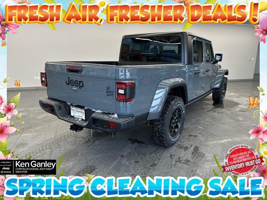 new 2025 Jeep Gladiator car, priced at $48,785
