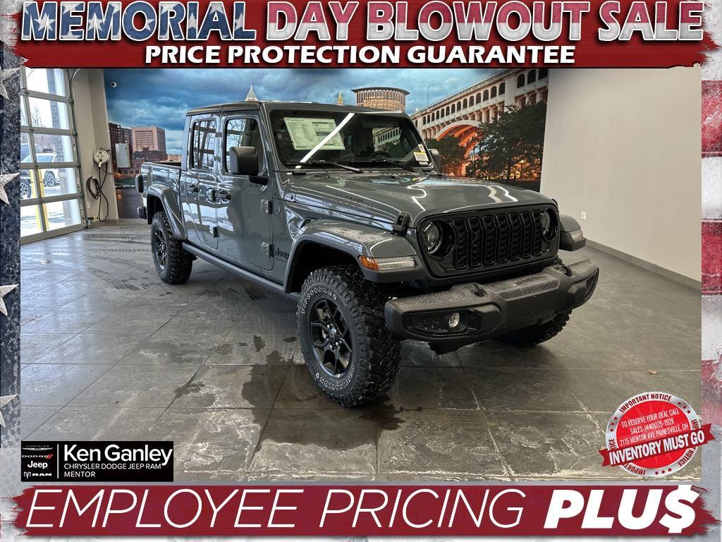 new 2025 Jeep Gladiator car, priced at $52,035