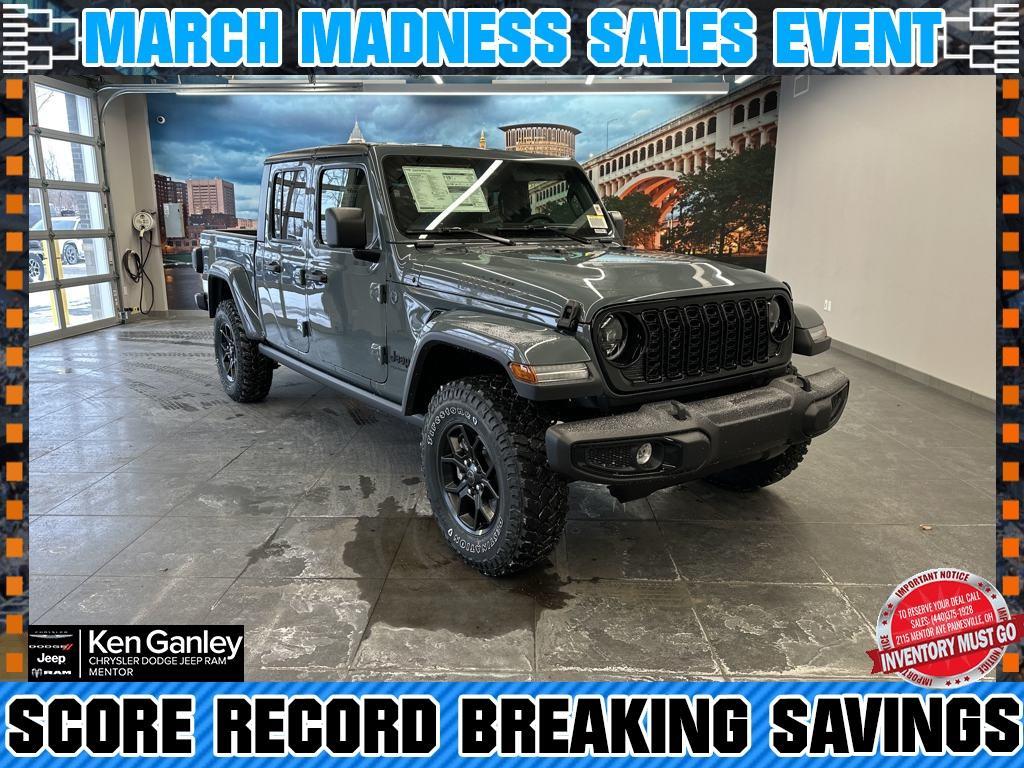 new 2025 Jeep Gladiator car, priced at $50,535