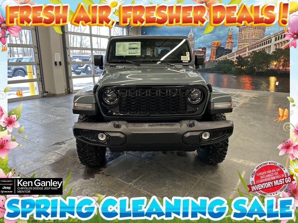 new 2025 Jeep Gladiator car, priced at $48,785