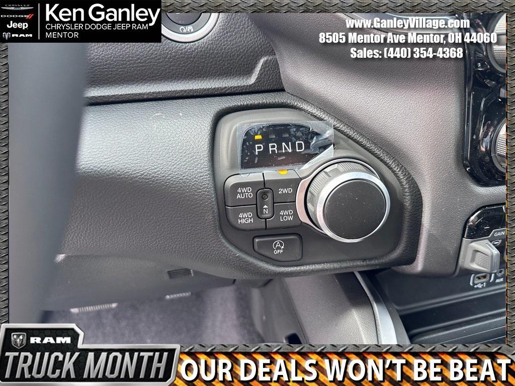 new 2025 Ram 1500 car, priced at $44,900