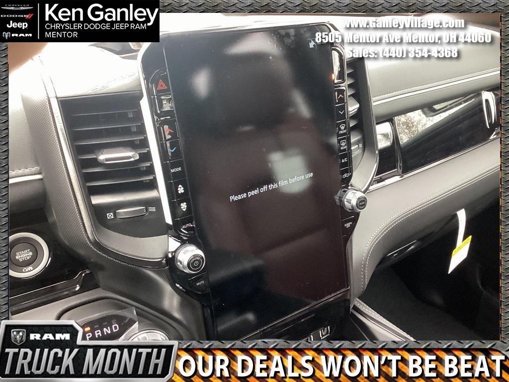 new 2025 Ram 1500 car, priced at $76,897