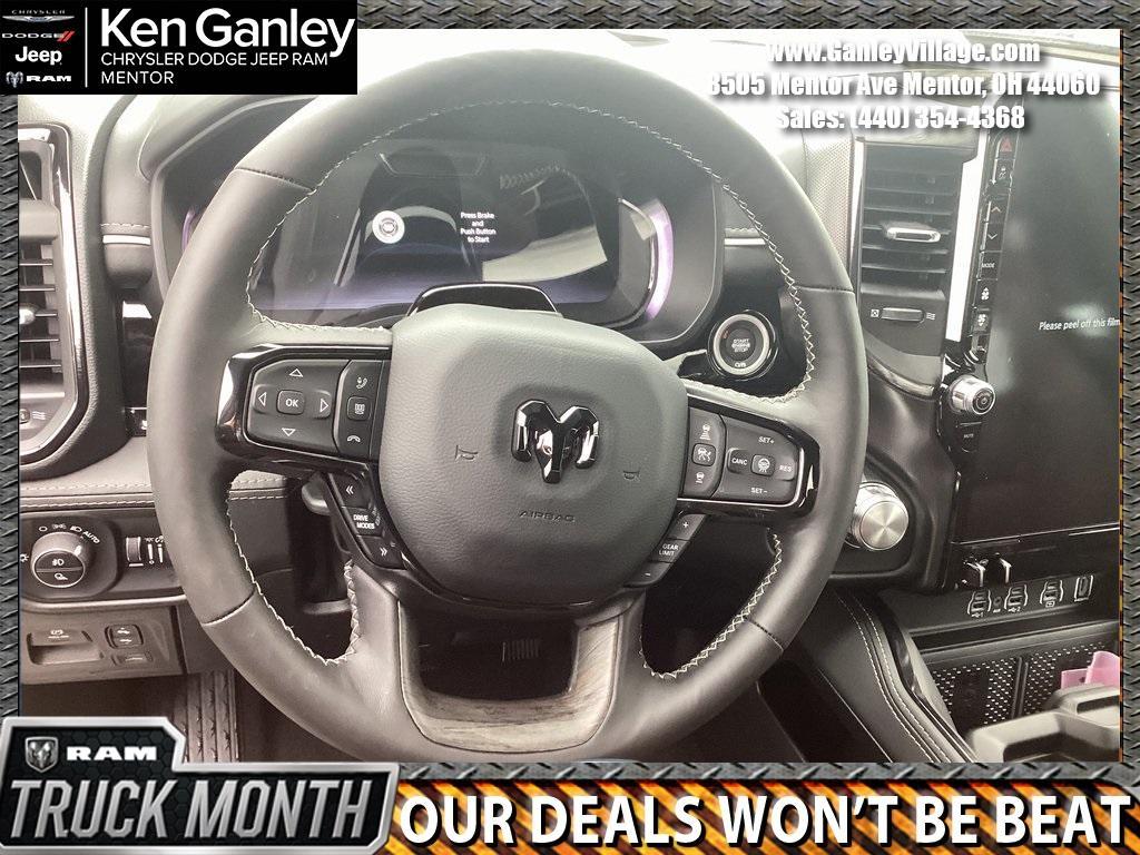 new 2025 Ram 1500 car, priced at $76,897