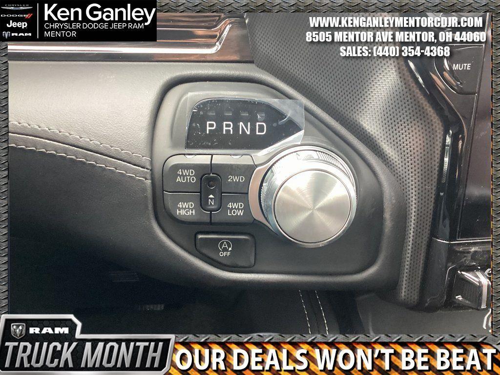 new 2025 Ram 1500 car, priced at $76,897