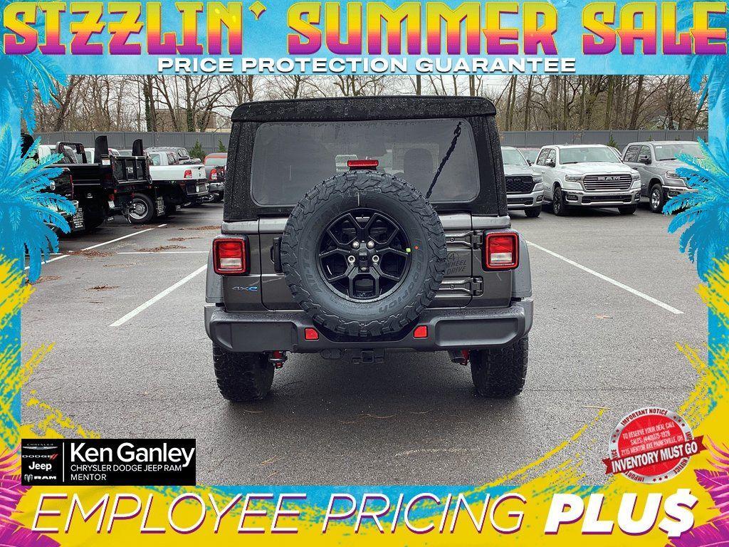 new 2025 Jeep Wrangler 4xe car, priced at $51,880