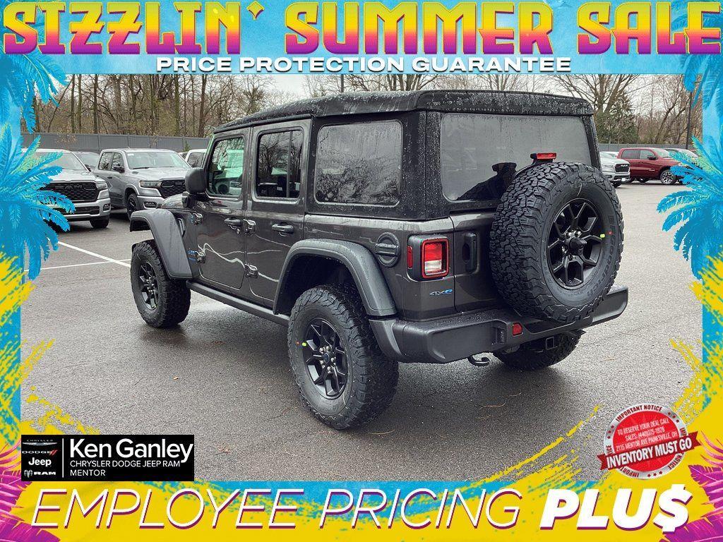 new 2025 Jeep Wrangler 4xe car, priced at $51,880