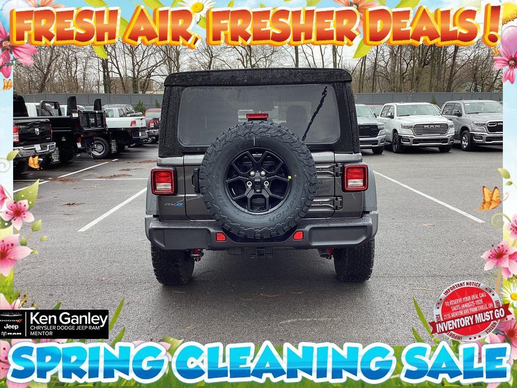new 2025 Jeep Wrangler 4xe car, priced at $48,906
