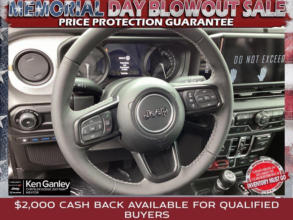 new 2025 Jeep Wrangler 4xe car, priced at $51,880