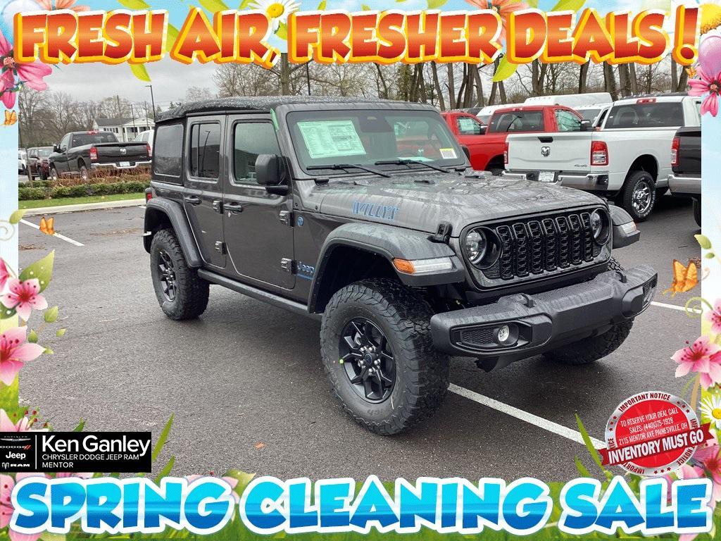 new 2025 Jeep Wrangler 4xe car, priced at $48,906