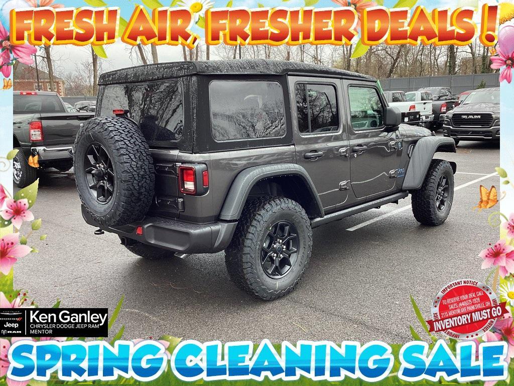 new 2025 Jeep Wrangler 4xe car, priced at $48,906